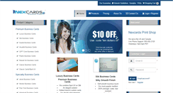 Desktop Screenshot of nexcards.onprintshop.com